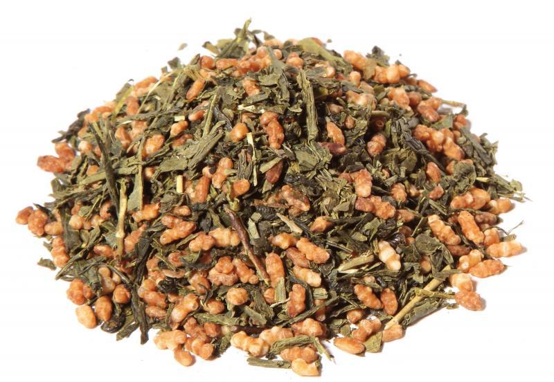 Tè Pop Corn alias Tè verde Geinmeicha. il Tè con riso integrale