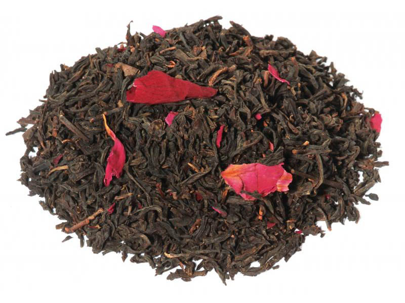 Tè nero alla rosa