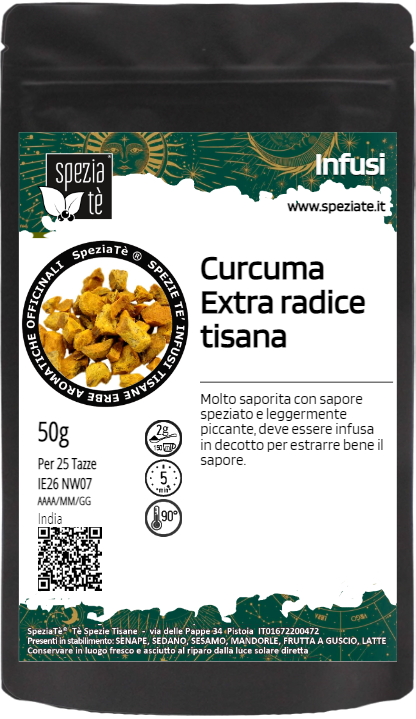 Curcuma Extra radice tisana in Busta richiudibile Salva Fragranza