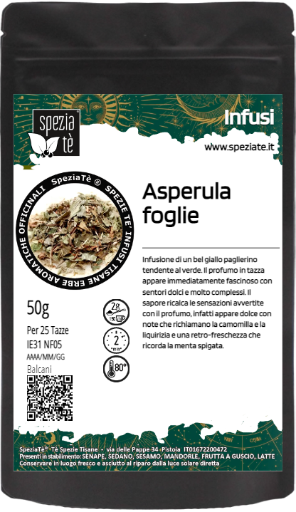 Asperula - Stellina Odorosa Galium odoratum in Busta richiudibile Salva Fragranza