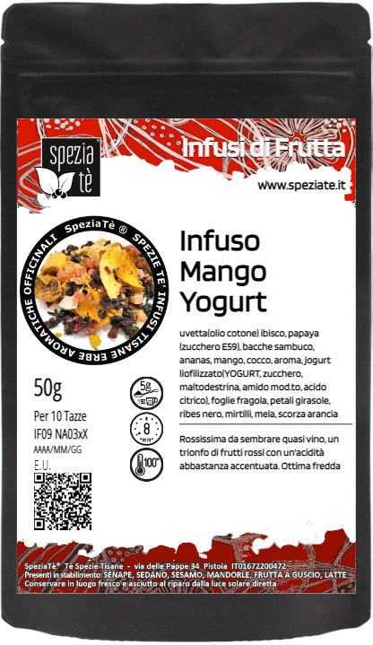 Infuso Mango Yogurt in Busta richiudibile Salva Fragranza