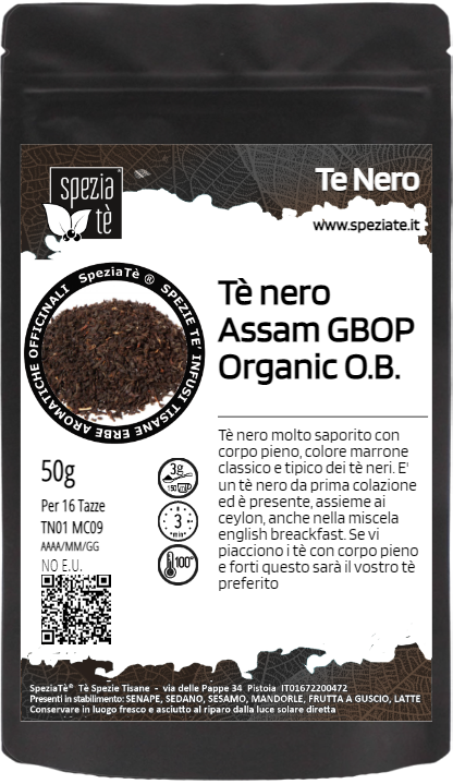 Tè nero Assam bop in Busta richiudibile Salva Fragranza