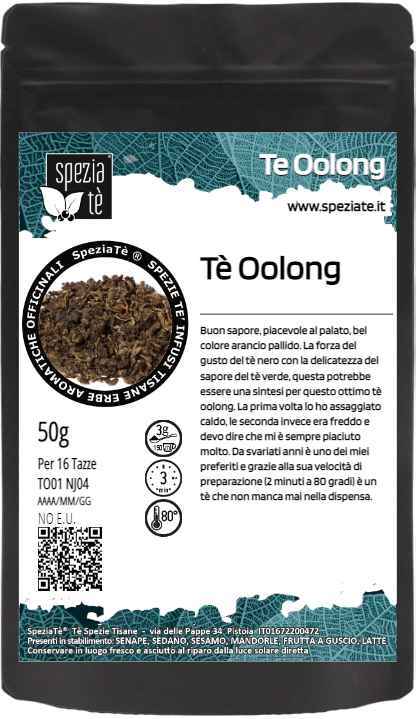 Tè Oolong in Busta richiudibile Salva Fragranza